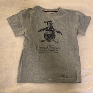 Original Penguin Boys Boombox penguin tee